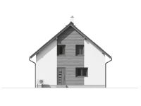 Projekce domu Rodinný dům - Boční pohled č. 1