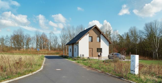 Výhodnější stavba Domu jedním tahem v Karlových Varech - Všeborovicích